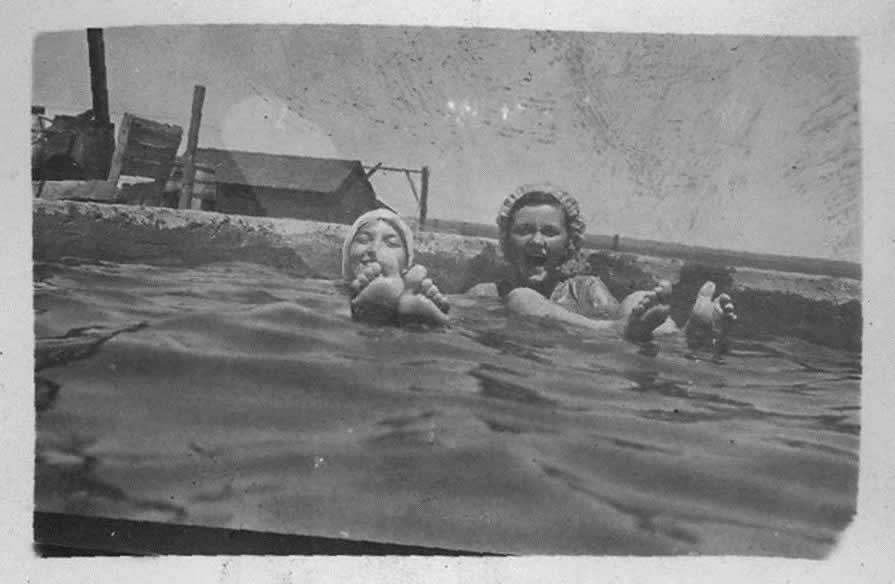 Delight Colena swimming